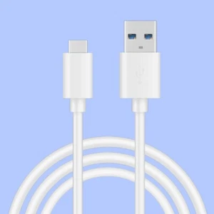 Cable macho USB 3.1 a USB 2.0 tipo alta estabilidad de 9 pies compatible con Verizon Google Pixel - Imagen 1 de 1
