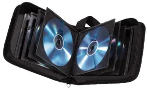 CD/DVD Portafoglio Nero Nylon 32 - 11615 - Zdjęcie 1 z 1
