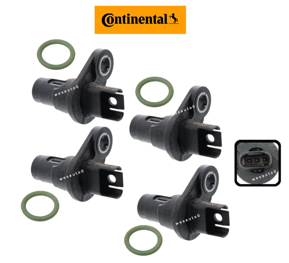 Camshaft Cam Position Sensor 4pcs OEM for BMW V8 550i 650i 750i M5 M6 X5 X6 - Image 1 of 1