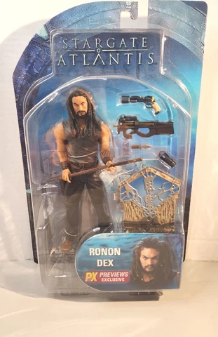 Stargate Atlantis Diamond Select Ronon Dex RARE Collectible Figure Cover