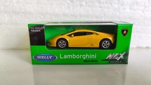 Welly NEX lamborghini huracan lp 610-4 yellow - 1:60 1/60 diecast Scale Model - Picture 1 of 1