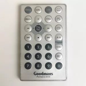 Original Goodmans DVD Remote Control GCE5006 - Picture 1 of 2