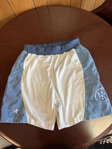 Vtg 1996 Kentucky Wildcats Shorts Jersey Converse Denim Blue Jean XL Cover