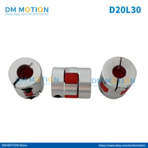 6 8 10 mm CNC Flexible Mandíbula Araña Ciruela Acoplador Servo Motor D20 L30 - Imagen 1 de 1