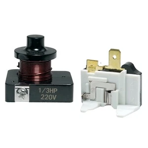 Relè Avviamento 1/3HP 250W&1/2HP 375W Protezione Sovraccarico per Frigorifero Auto - Foto 1 di 6
