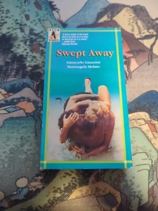 Swept Away (VHS,1975) Very Rare Romance Giancarlo Giannini Axon Video - Picture 1 of 4