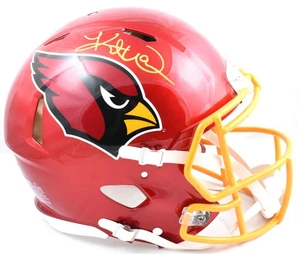 Kurt Warner Signed Cardinals F/S Flash Speed Authentic Helmet Beckett W Holo - Picture 1 of 5