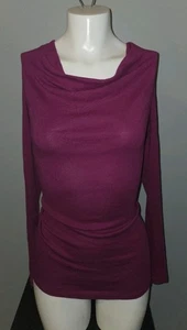 Camisa para mujer Express manga larga capucha cuello S pequeña magenta - Imagen 1 de 3