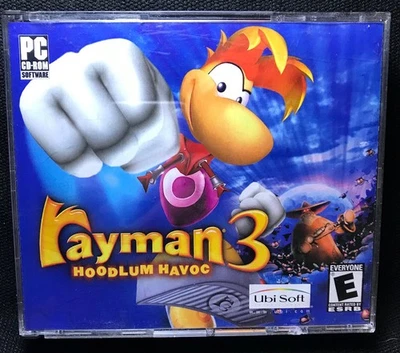 RAYMAN 3 Hoodlum Havoc PC CD ROM Video Game (UbiSoft, 2003) COMPLETE - Image 1 of 4