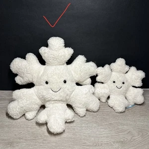 AUTHENTIC❗️Jellycat LARGE amuseable snowflake- NWT Retired- SHIPS SAME DAY! - Picture 1 of 6