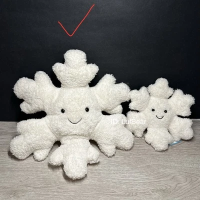 AUTHENTIC❗️Jellycat LARGE amuseable snowflake- NWT Retired- SHIPS SAME DAY! - Image 1 of 4