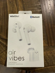 Vivitar Air Vibes Wireless Bluetooth Kopfhörer Brandneu Versiegelt In Box - Bild 1 von 4