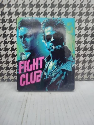 Fight Club Blu-ray Steelbook Import RARE Variant OOP HTF Brad Pitt Foto 1 de 4