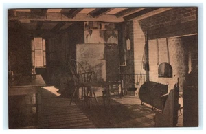 17. Jahrhundert Herz altes Sturbridge Dorf Massachusetts Postkarte - Bild 1 von 2