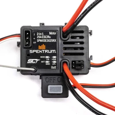 Spektrum SPMXSE3025RX SLT 25a ESC/RX COMBO 1/16 & 1/18 w/ IC2 - Image 1 of 2