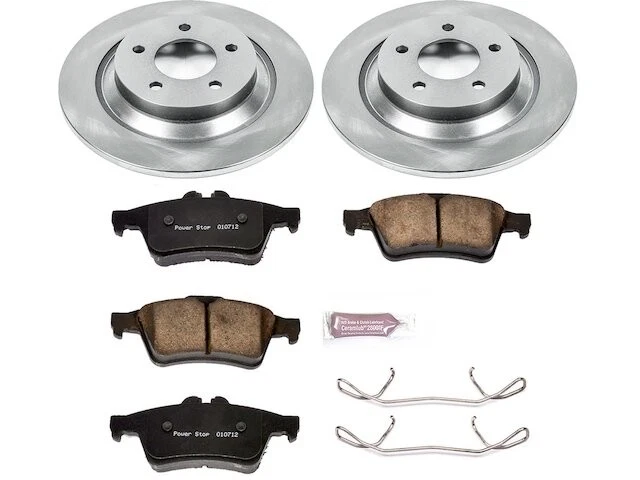 Kit de pastillas de freno trasero y rotor para 2008-2010, 2012-2015 Mazda 5 2009 2013 YD684KR Foto 1 de 1