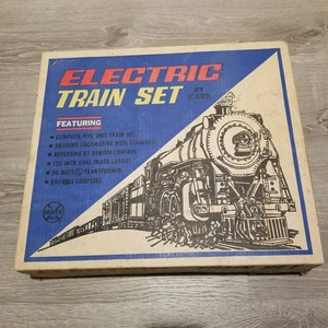 Marx Electric Train Set #9722 ~ Vintage 1965 ~ CIB ohne Handbuch & Rauchflüssigkeit - Bild 1 von 6