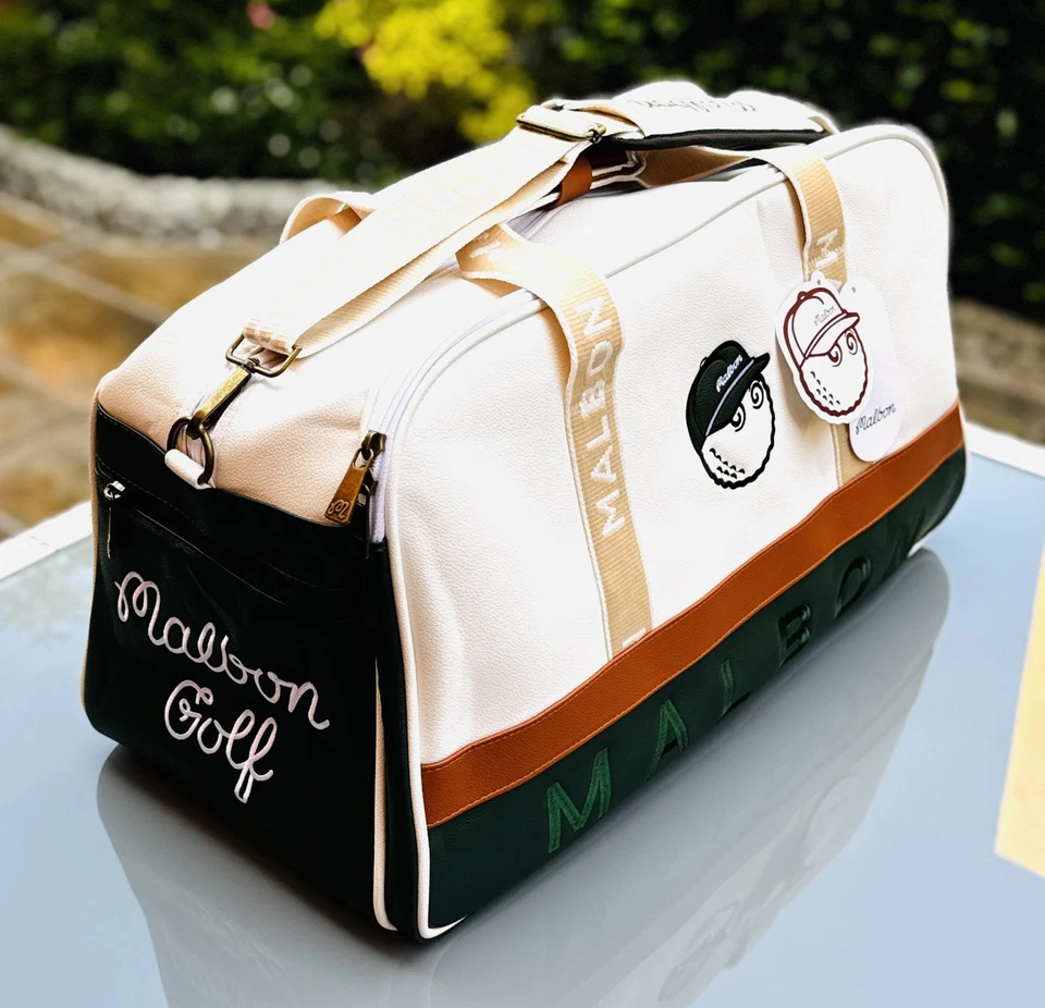 PVP $299 Malbon Exclusivo Golf Preserve Boston Estuche de tela y zapatos EE. UU. DEBER PAGADO Foto 1 de 4