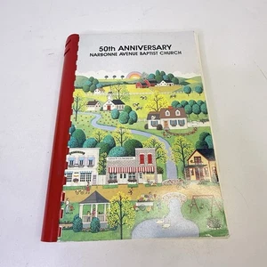 50th Anniversary Narbonne Ave Baptist Church Cookbook Spiral Bound 1994 - Picture 1 of 15