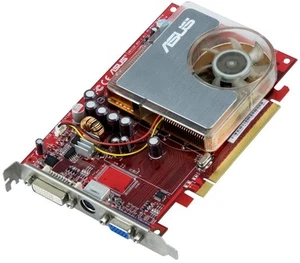 Graphics Card Asus ATI Radeon X1650 Pro 256MB EAX1650PROGE/HTD/256M/A A671SP - Picture 1 of 2