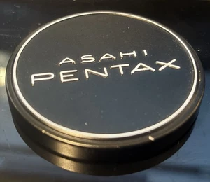 Asahi Pentax Genuine Vintage Metal Front Lens Cap 49mm - Picture 1 of 3