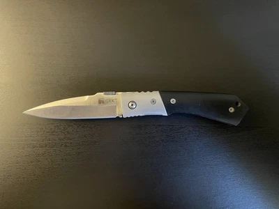 CRKT 8101 Brian Tighe Design Pocket Knife Plain Blade - No Box - Image 1 of 4