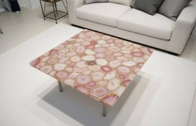 Achat Couchtisch / Quadratischer Esstisch / Kristalltischplatte / Luxuy Home ... - Immagine 1 di 4