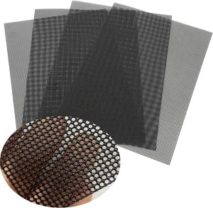 304 Stainless Steel Mesh Screen 4-Pack, PVC Coated for Vents and Security (30x21 - Picture 1 of 7