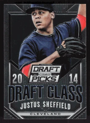 2014 Panini Prizm Perennial Draft Picks - 2014 Draft Class #29 Justus Sheffield - Image 1 of 2