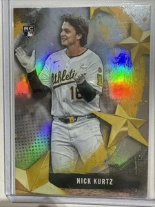 2025 Topps Update Stars Of MLB Nick Kurtz Rookie RC Card #SMLB-61 - Picture 1 of 4