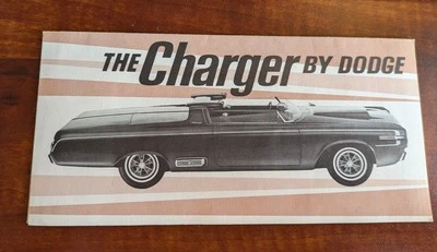 Dodge Charger 1964 folleto original especificaciones información - showcar especial de fábrica Foto 1 de 4