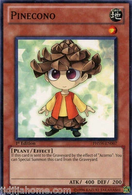 PHSW EN007 1ST ED 3X PINECONO COMMON CARDS - Image 1 of 2