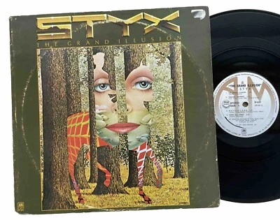 STYX: The Grand Illusion LP 1977 A&M (SP 4637) VG+/VG RARE Philippines Pressing - Image 1 of 4