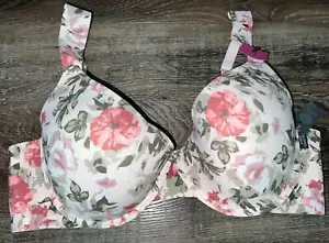 Vince Camuto ~ Women's T-Shirt Bra Padded Underwire Nylon Full Figure ~ 40D - Picture 1 of 5