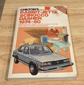 Chilton’s Rabbit/Jetta Scirocco Dasher 1974-80 Repair & Tune-Up Guide - Picture 1 of 4