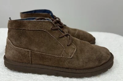UGG Derrick 1010269K коричневый замши кожи детский размер США 4 - Изображение 1 из 4