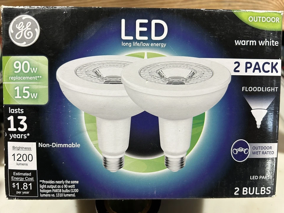 GE Classic 90 Watt EQ LED Par38 Daylight  Flood Light Bulb 90 Watt - Image 1 of 1