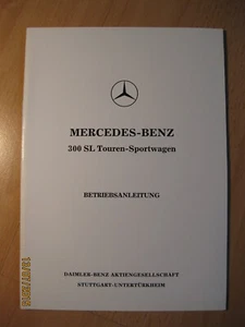 Betriebsanleitung, Bedienungsanleitung, Mercedes Benz 300 SL Tourenwagen - Bild 1 von 5