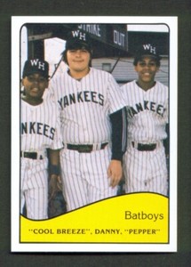 1979 TCMA West Haven YANKEES #22 Direk RODGERS Danny McCARTHY Nick BEAMON Batboy