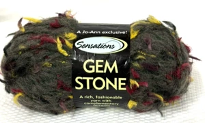 NEW Sensations GEM STONE Yarn ~#122 Green Gemstone~Mohair Wool Nylon 3.5oz 100g - Picture 1 of 8
