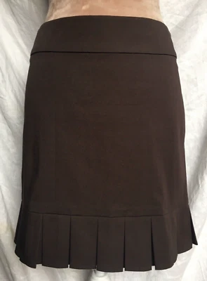 Minifalda plisada vintage Y2K marrón Steampunk cuerpo preppy de Victorias Secret 2 Foto 1 de 4