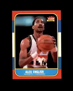 1986-87 Fleer #30 Alex inglese come nuovo pepite rottura 1 - Foto 1 di 4