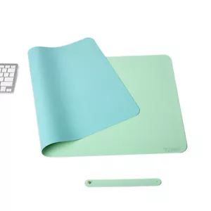 Leather Desk Pad Protector,Office Desk Mat,Non-Slip PU Desk Mats 31.4" x 15.7" - Picture 1 of 6
