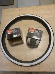 2 Bell Sports 7107494 Black Rubber Glide Cruiser Bicycle Tire 26 in. - Picture 1 of 3