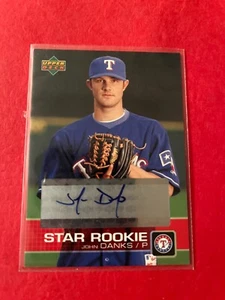 2003 UD Prospect Premieres John Danks autograph RC Texas Rangers - Picture 1 of 1