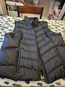 Eddie Bauer Black Down Vest - 3X - Picture 1 of 3
