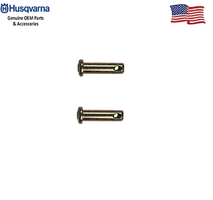 2 GENUINE Husqvarna 532156941 Pins 532156941 GT2254 GTH200 YTH180 - Picture 1 of 1