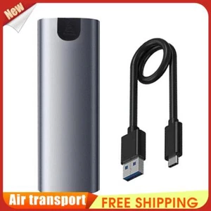 M.2 HHD Box Type-C 3.1 Aluminum Alloy for 2230/2242/2260/2280 SSD (NVME 10Gpbs) - Afbeelding 1 van 12