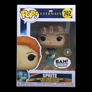 Funko Pop + Protector! Marvel #742 Eternals Sprite (BAM Exclusive) *Mint* - Picture 1 of 12