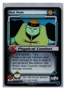 1x DBZ CCG BLUE RUSH 57 HOLO FOIL ANDROID SAGA SCORE DRAGON BALL Z LIMITED - Imagen 1 de 1
